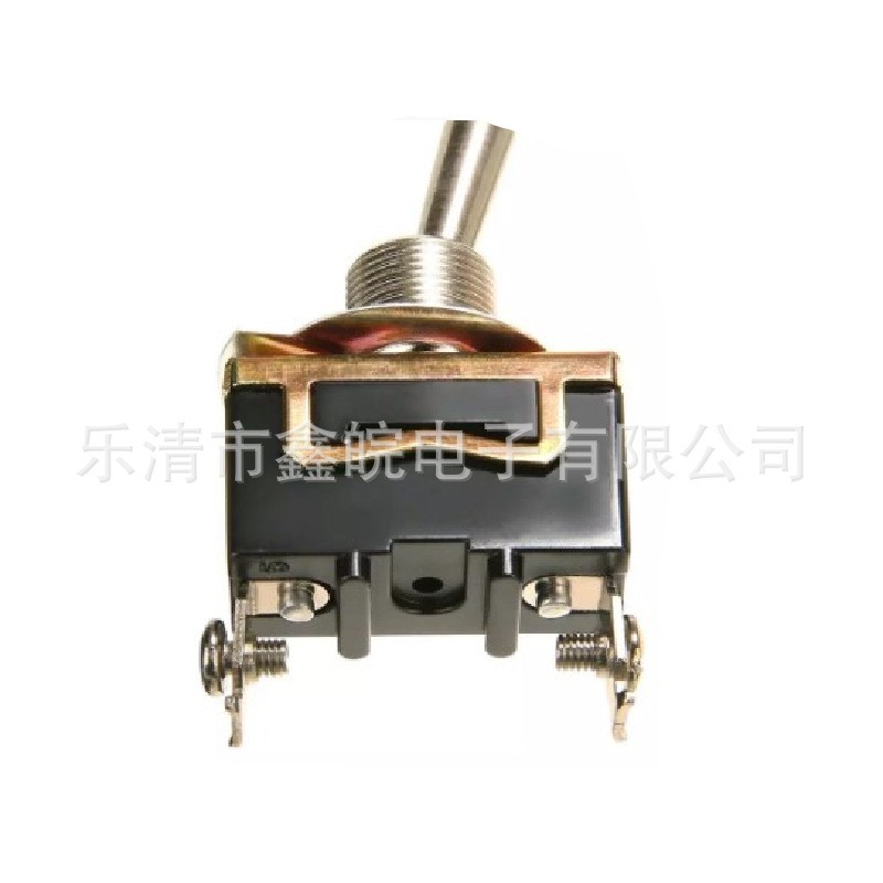 带防水帽E-TEN1021钮子开关 2档2脚 插脚 摇头摇臂 开关KN3C-101P  1个图2