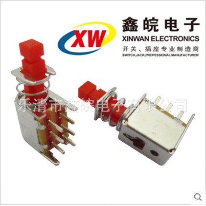 供应直键开关 按键开关 琴键开关 自锁无锁直键开关PS22F03  1只图4