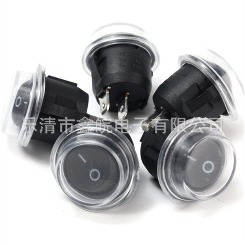 供应销KCD1-105船型开关 圆形开关 防水开关 配防水帽  1个图2