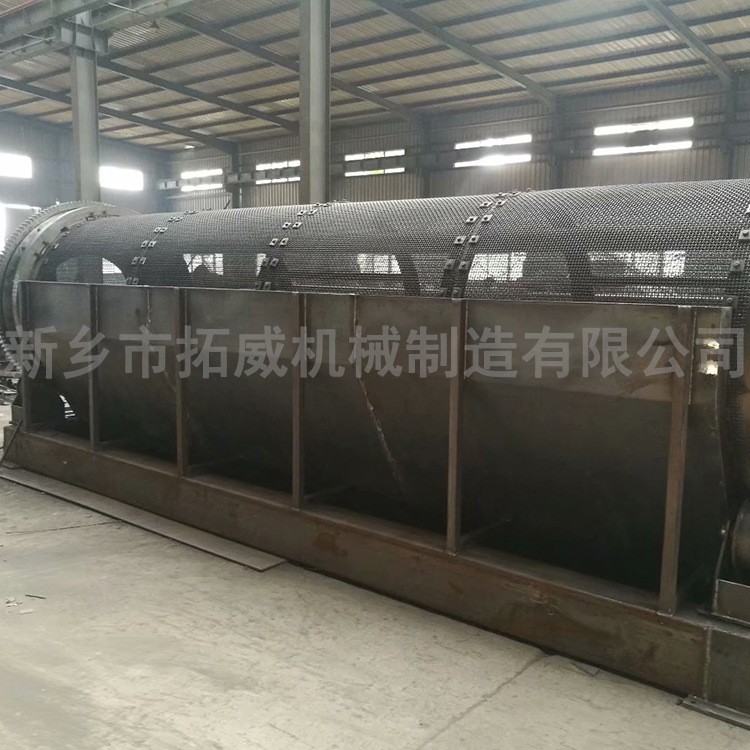 1860无轴滚筒筛分机 重型滚通筛设备 矿石沙石大产量筛分机图2