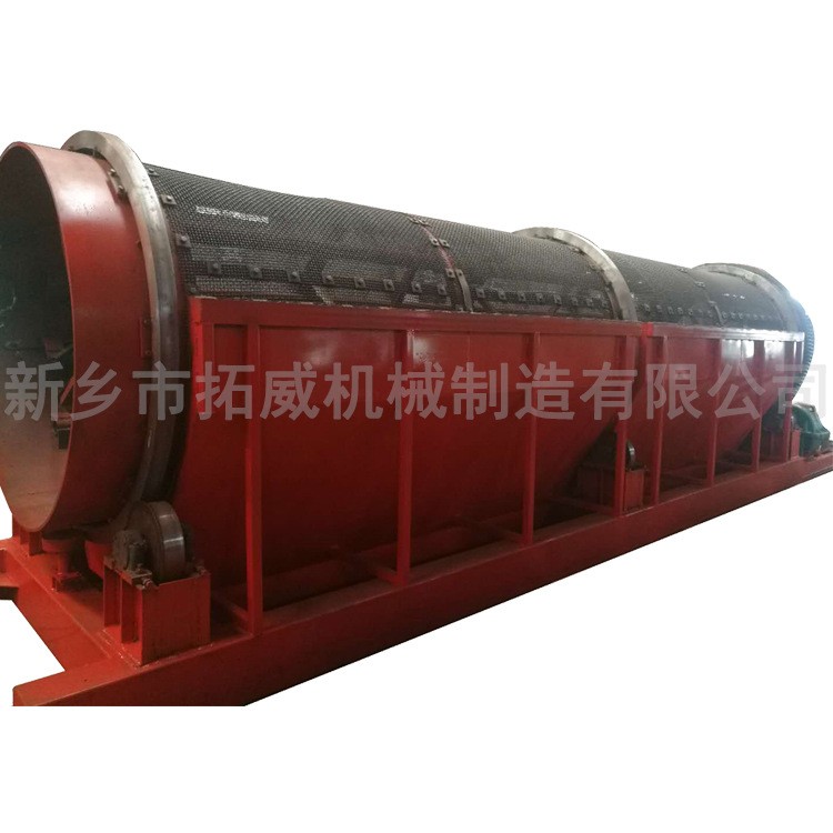 1860无轴滚筒筛分机 重型滚通筛设备 矿石沙石大产量筛分机图5