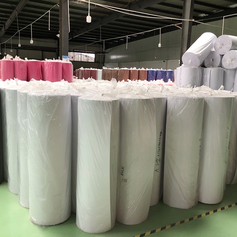 1mm-3mm厚白色毛毡布无纺布不织布针刺无纺布厂家直供批发戟绒布图4