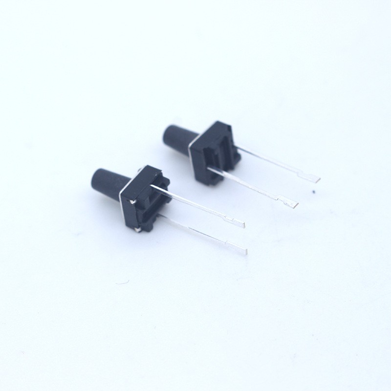 6x6系列轻触开关 中二脚插件两长脚按键开关 蓝牙耳机按钮开关  10只图4