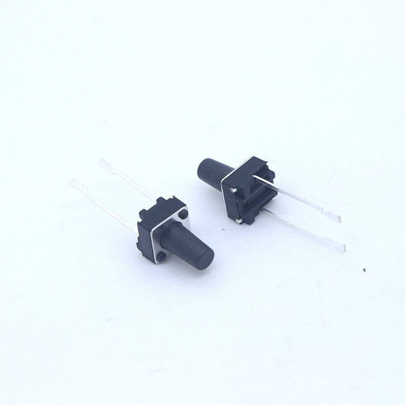 6x6系列轻触开关 中二脚插件两长脚按键开关 蓝牙耳机按钮开关  10只图3
