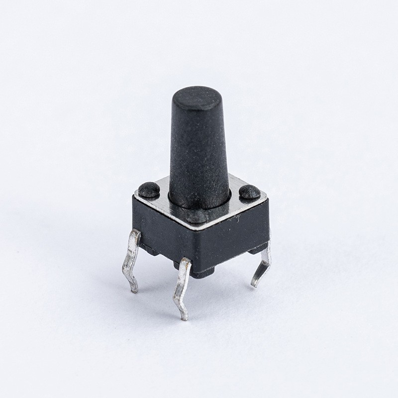 耐高温轻触开关 高寿命微型按键开关6x6xH 正按 插件轻触开关批发  1个图3