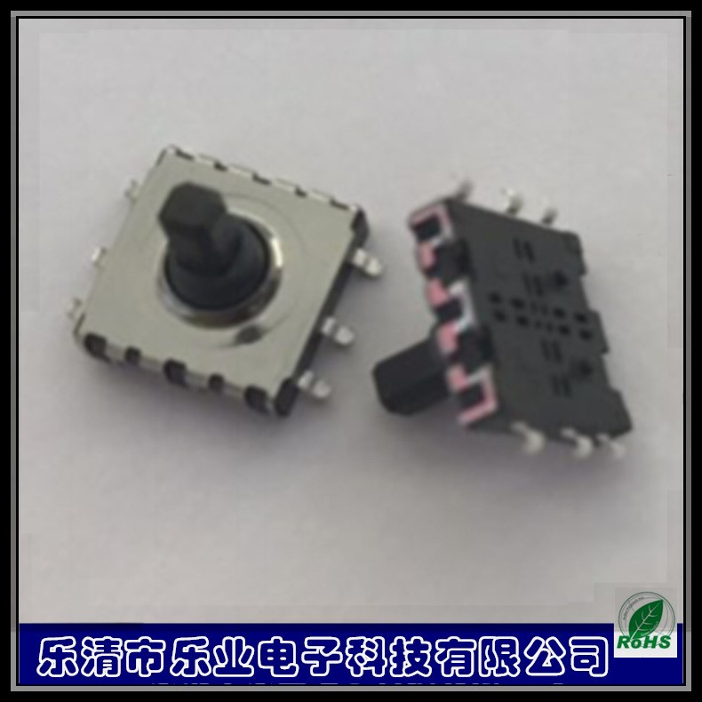销售10*10*9 弹片 多种功能 五向开关 导航按键开关六脚贴片  1条图5