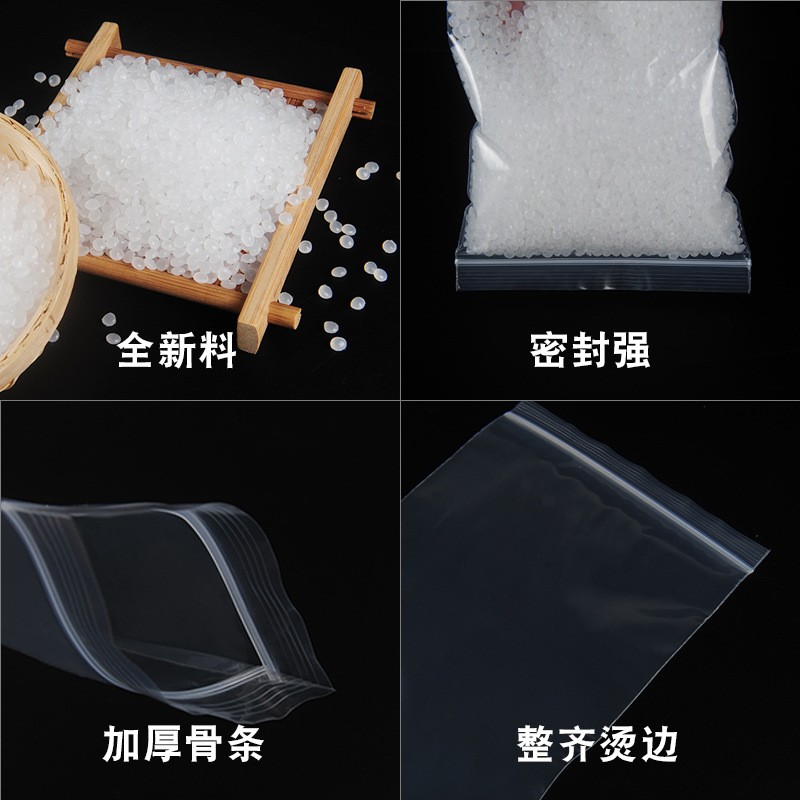 超大号自封袋加厚60*80*20丝衣服被子收纳包装袋塑料透明 密封口袋图3