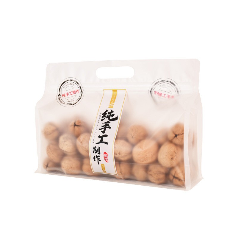 透明食品袋纯手工制作包装袋糖果八边封自封自立袋大号零食袋子图5
