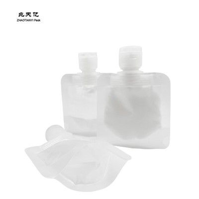 塑料透明吸嘴袋乳液护肤品分装袋洗发水袋子便携分装旅行收纳袋