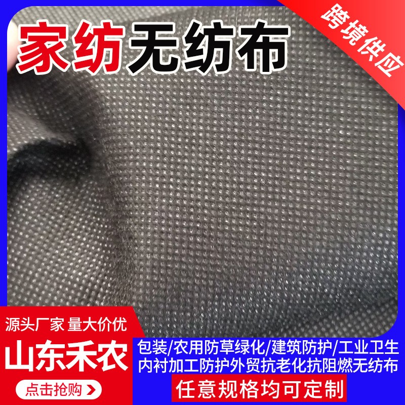 源头厂家沙发底布家具家纺无纺布 PP纺粘无纺布箱包内衬沙发底布图4