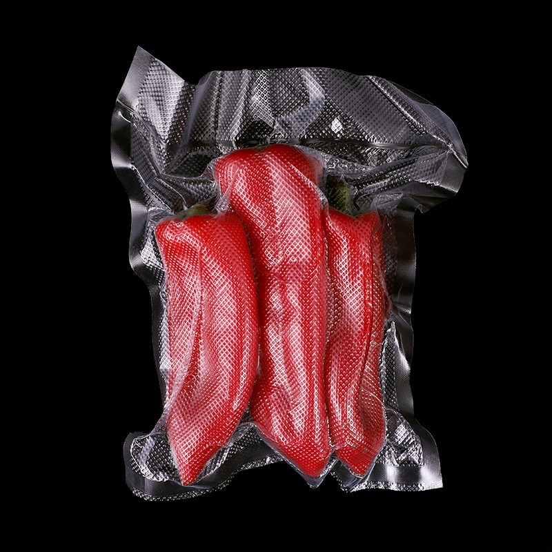 现货纹路真空袋单面网纹抽真空保鲜袋家商用食品真空袋亚马逊跨境图3