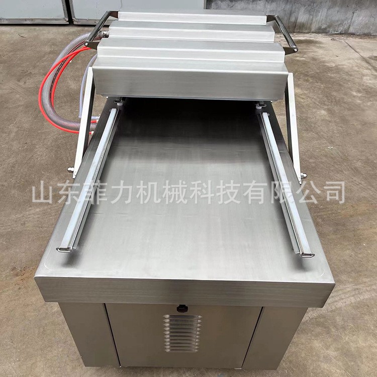乡巴佬式卤鸡蛋双室真空包装机 干湿两用宝塔盖抽真空鲈鱼封口机图2