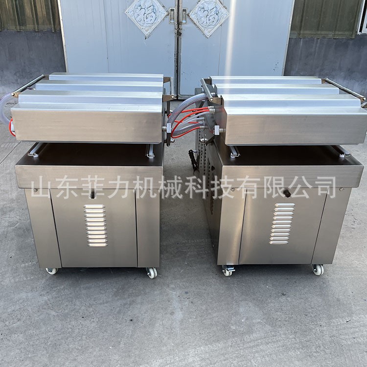 乡巴佬式卤鸡蛋双室真空包装机 干湿两用宝塔盖抽真空鲈鱼封口机图4