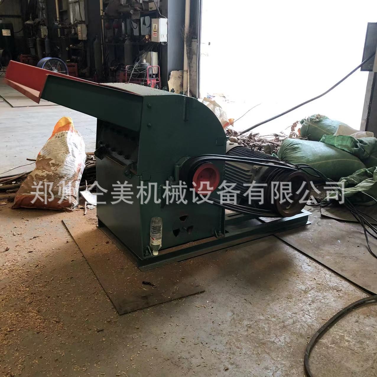 干湿木料粉碎机 500型双进料口玉米芯粉碎机 废旧木材杂料粉碎机图3