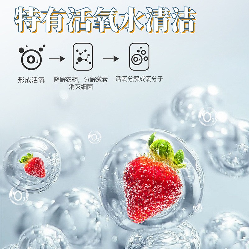 家用果蔬清洗机便携式果蔬清洗净化器杀菌消毒去农残洗菜神器厂家图3