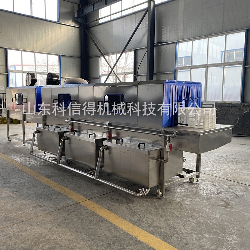 托盘清洗机 不锈钢洗筐机 塑料筐清洗设备 垃圾桶清洗机图3