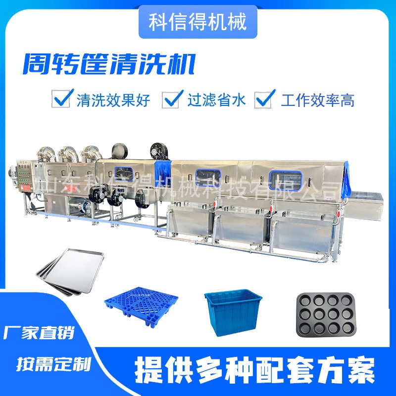 医疗脚踏式垃圾桶清洗机 高压喷淋清洗风干流水线 全自动清洗机图4