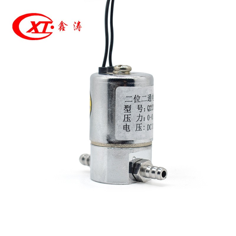 Q22XD-1L电磁阀二位二通微型DC 12V 24V电磁阀医疗设备流量控制  100个图4