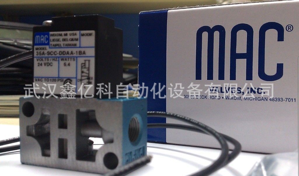 美国原装进口MAC高频电磁阀气动阀35A-ACA-DDFA-1BA原装现货  1个图2