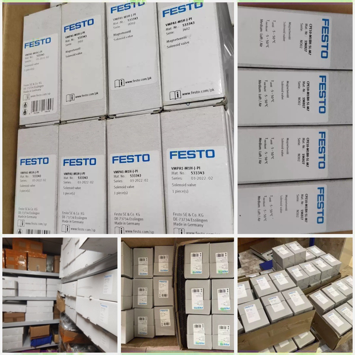 FESTO/费斯托VUVG-B14-B52-ZT-F-1R8L电磁阀574246原装正品气动  1个图3