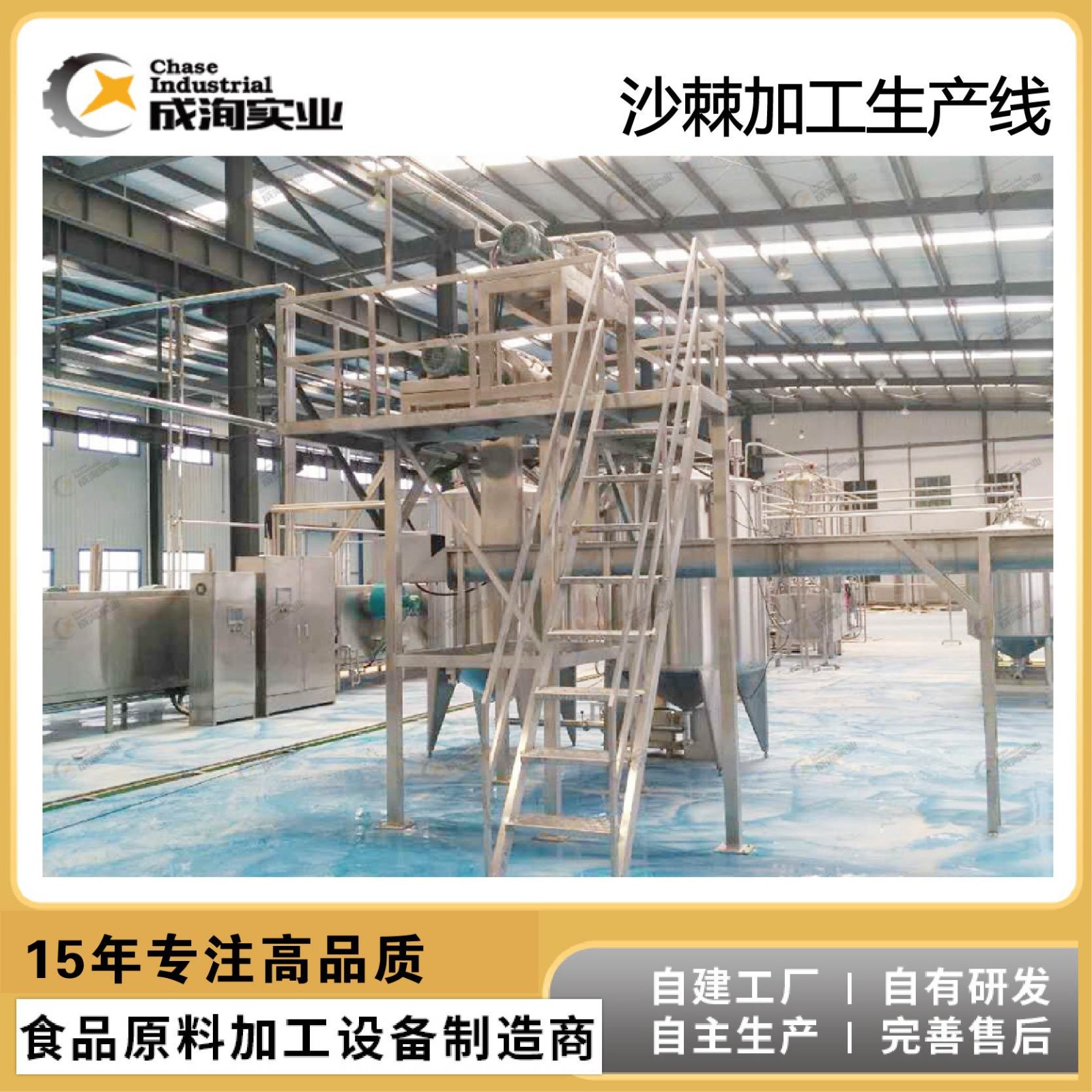 沙棘果汁生产线 5T/H全自动沙棘原浆浓缩汁原液深加工设备图3