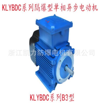KLYBDC系列1.1KW80M单相防爆异步电机220V防爆电机1100w  1台
