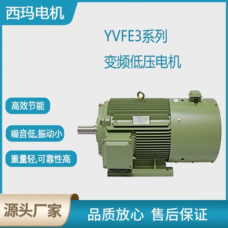 西安泰富西玛电机YVFE3-0.75KW-500KW低压变频交流三相异步电动机图2
