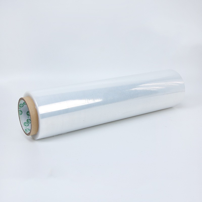 PE拉伸缠绕膜 50cm透明塑料薄膜物流打包缠绕膜工业电线摸包装膜图2
