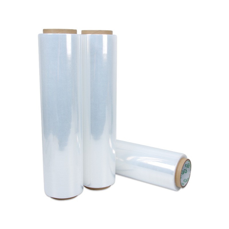 PE拉伸缠绕膜 50cm透明塑料薄膜物流打包缠绕膜工业电线摸包装膜图5