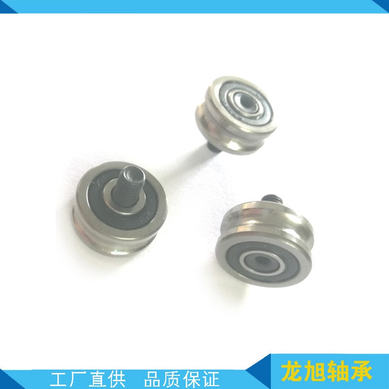 SG622导轨轴承 带槽轴承6*22*10*11 导轨滚轮SG66轴承配固定螺丝  10套图3