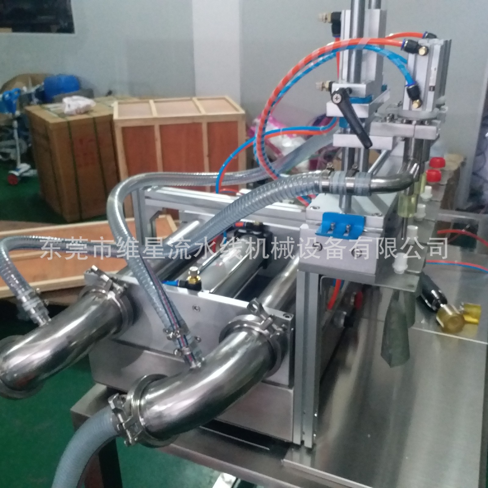 自立袋吸嘴袋灌装机半自动水豆浆牛奶果冻厂家直销图3