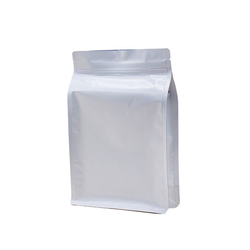 八边封镀铝自封袋现货 咖啡豆茶叶包装袋 猫粮狗粮自立拉链袋子图5