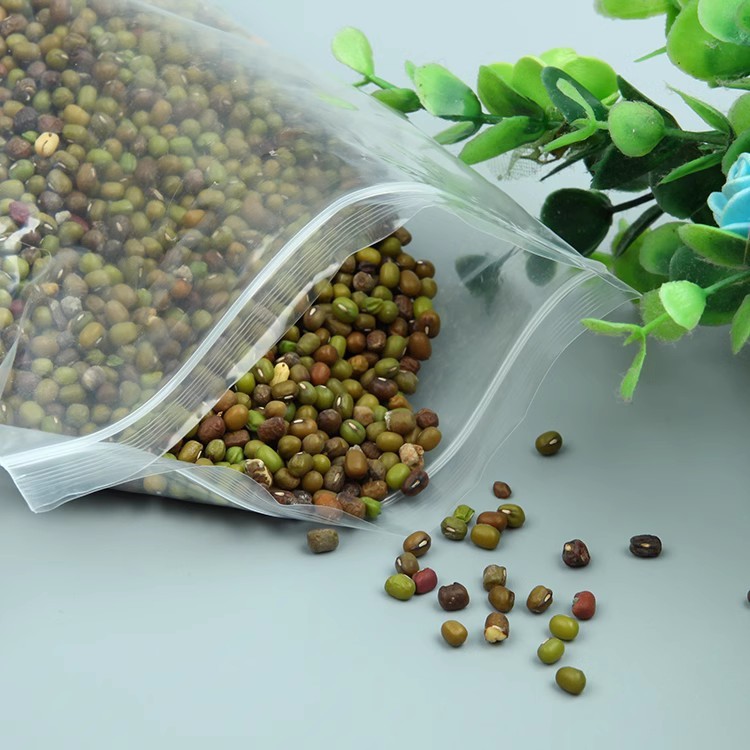 透明自封袋pe塑料袋加厚封口袋大号食品包装袋保鲜袋子家 用密封袋图4