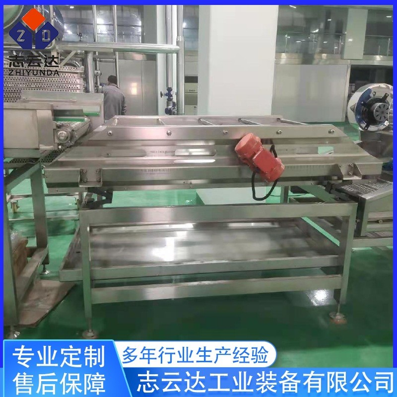 全自动果蔬清洗风干线设备 苦菜清洗流水线 莴苣清洗流水线设备图3
