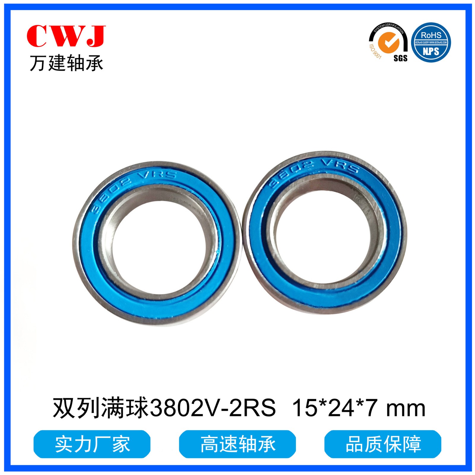 双列角接触轴承3000 3001 3002 3003 3004 3200 3201 3202 3203RS  500套图3