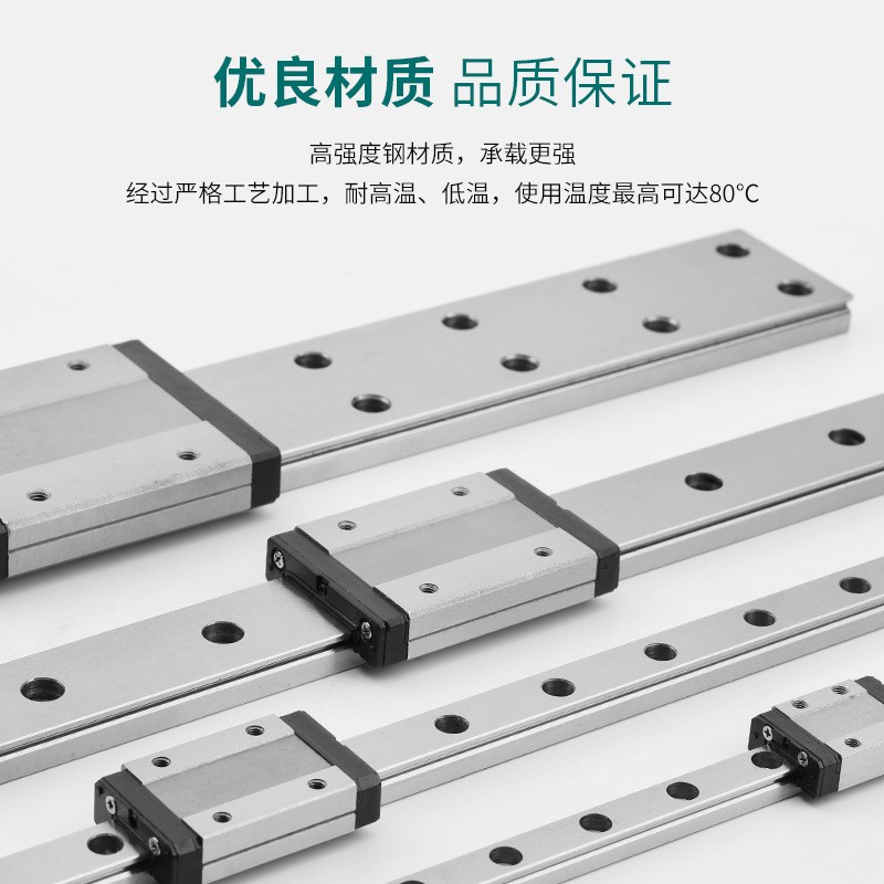 高精度平稳顺滑 高碳钢轴承钢微型直线导轨型号MGN/MGW  5个图4