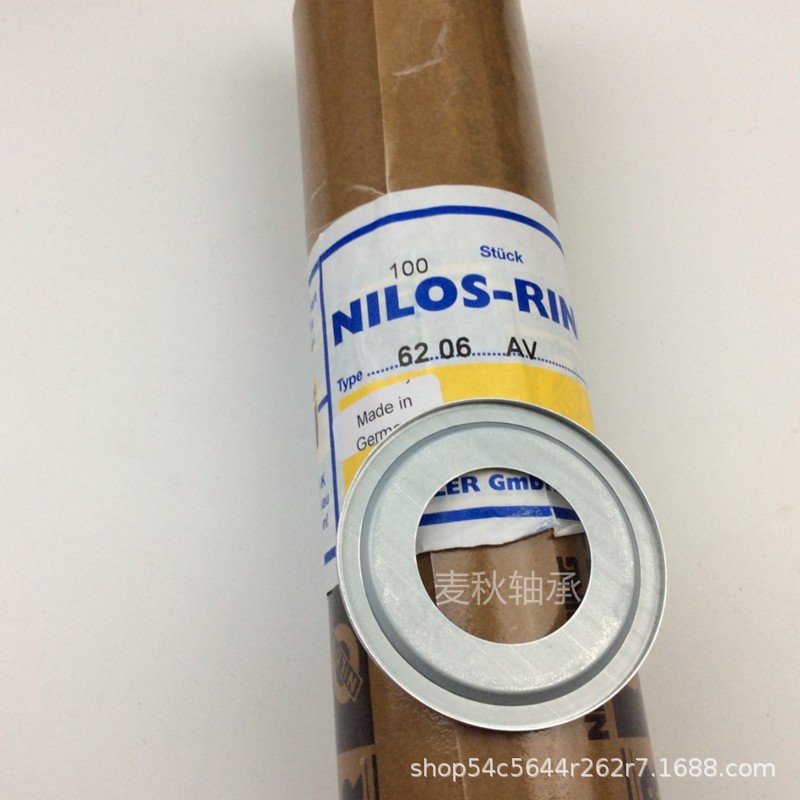 德国NILOS深沟球轴承金属密封61907AV 61907JV端盖尼罗斯防尘防油  10个图2