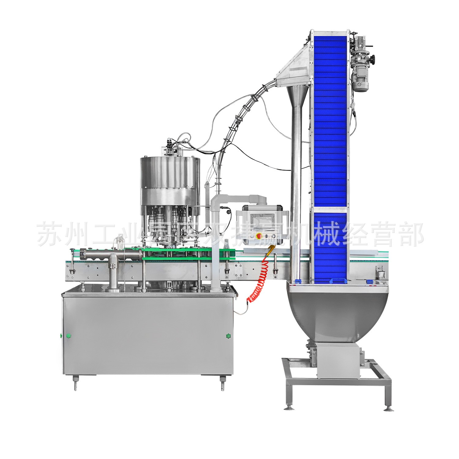 厂家直供高速运动盖封口设备定制8头15头16头旋转式运动盖旋盖机图2