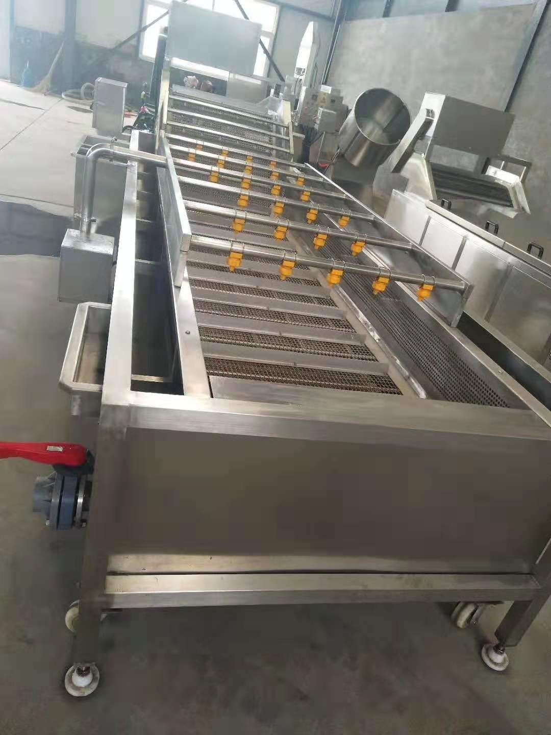 加工定做薯片生产线 大型倒蒸地瓜烘干设备 如益休闲食品设备厂