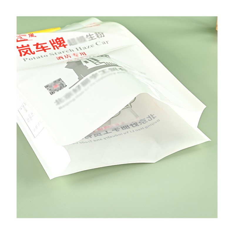 厂家直供大米复合塑料食品真空袋手提包装袋彩印面粉包装袋批发图4