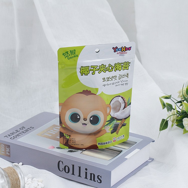 坚果 燕麦片 干货食品休闲零食袋镀铝自立自封袋复合袋厂家图2