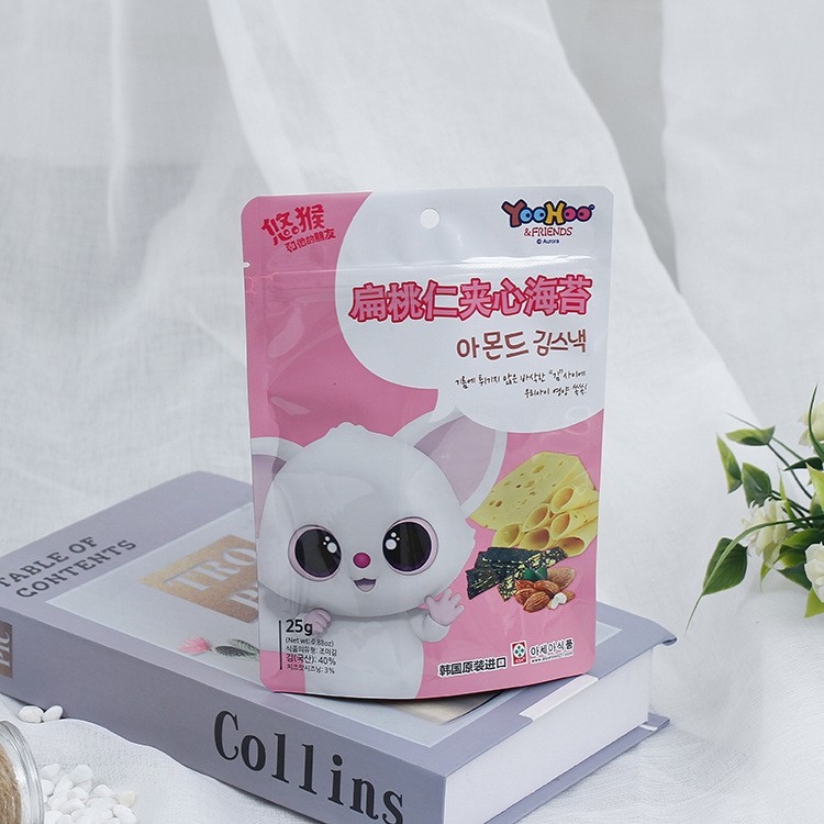 坚果 燕麦片 干货食品休闲零食袋镀铝自立自封袋复合袋厂家图4