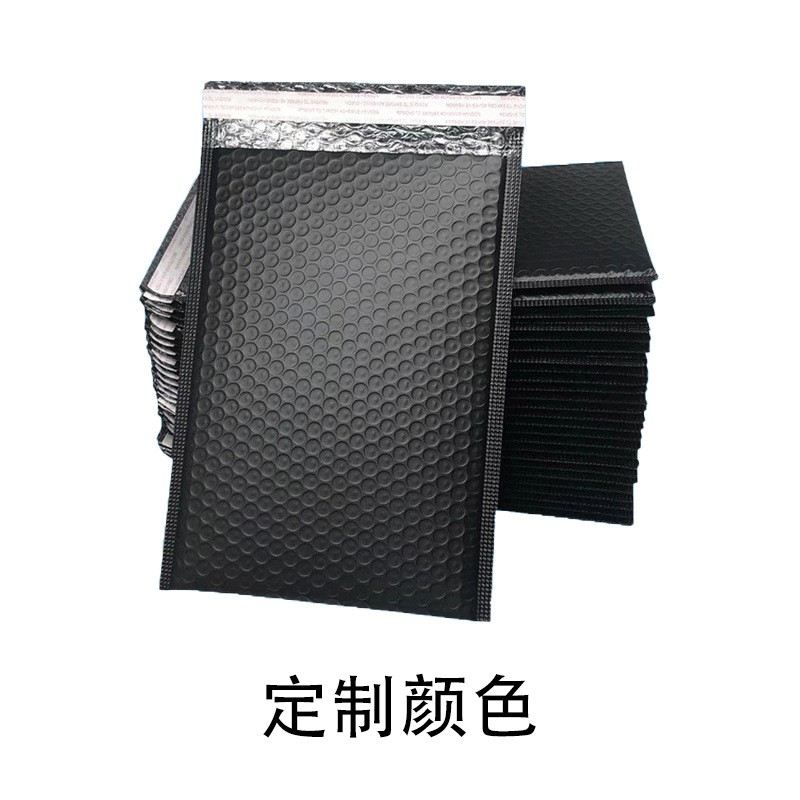140克哑光膜气泡信封袋白色服装快递袋泡沫袋珠光共挤膜印 刷LOGO图3