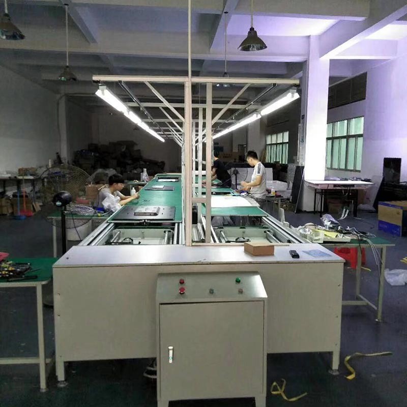 流水线 工装板上下回流工装板产线家电装配线 倍速链输送线图2