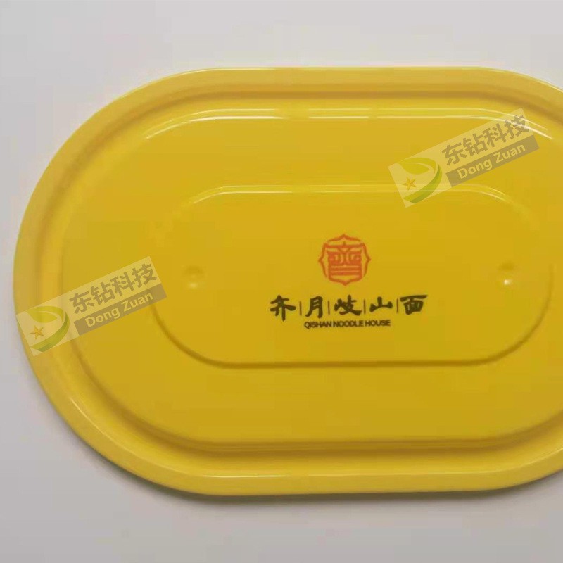 彩色UV喷码机 高效稳定白色+彩色非标定制 塑料餐盒打印 免费打样图3