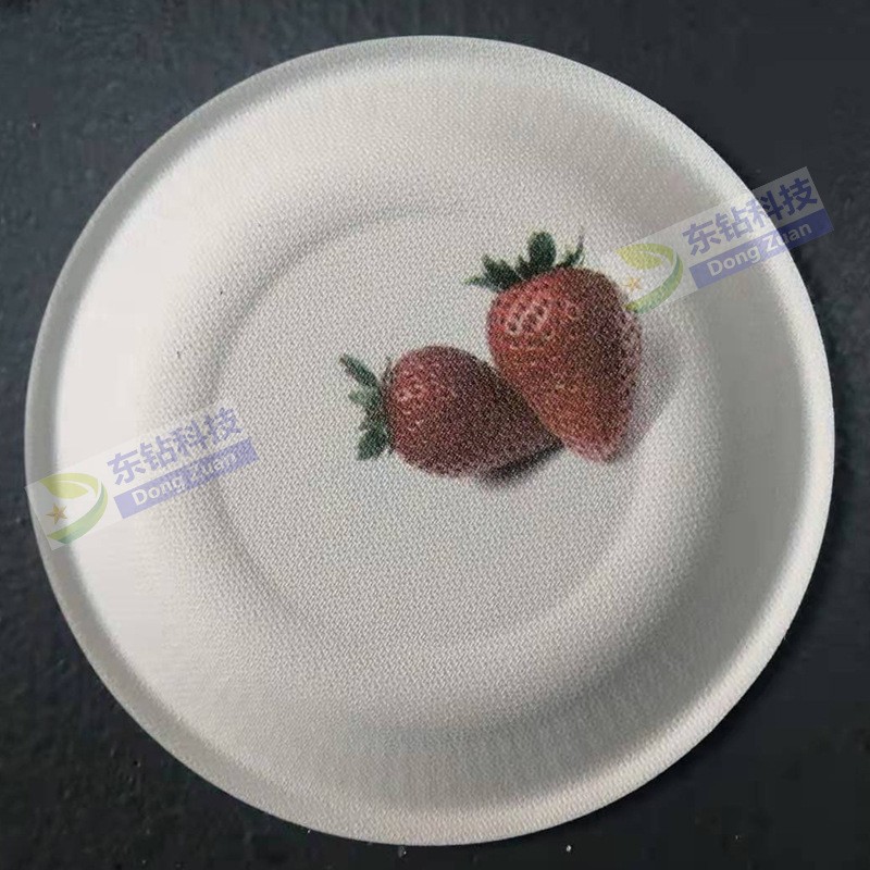 彩色UV喷码机 高效稳定白色+彩色非标定制 塑料餐盒打印 免费打样图4