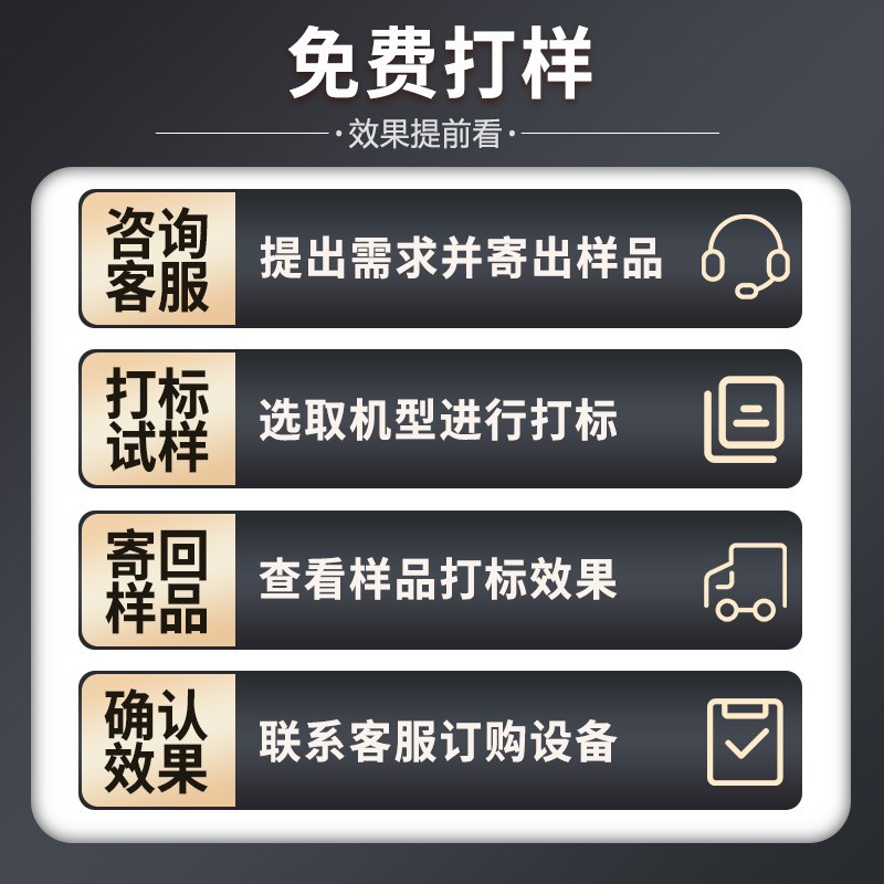 二氧化碳激光打标机铅笔竹子木头亚克力co2雕刻机皮革塑 料刻字机图2