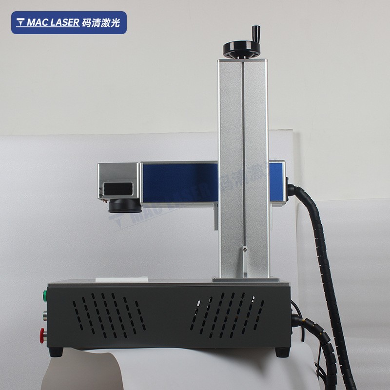 小型桌面式树叶光纤激光打标机 铭牌金属不锈钢激光镭雕机 MZF-F图2