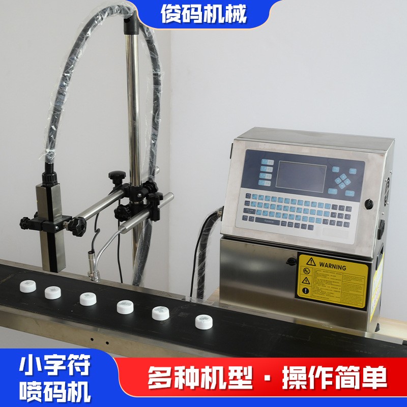 全自动喷码机 日期批号打码机纸盒塑料袋瓶盖瓶体小字符 喷码机图3