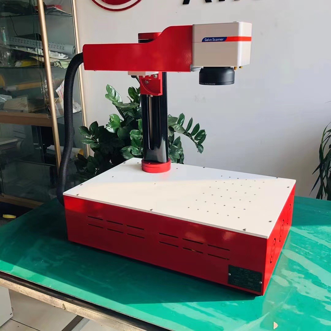 便携式光纤激光打标机礼品工艺品戒指激光刻字机打标机厂家供应图2